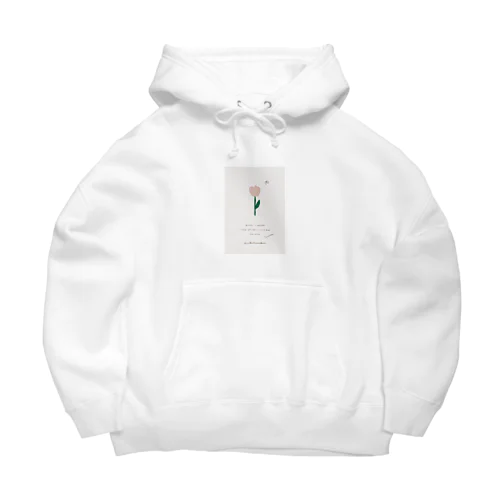 蝶々 チューリップ Big Hoodie