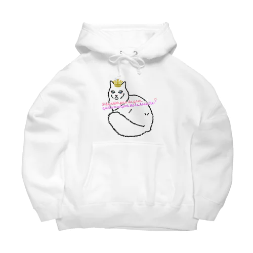 エリザベスねこ Big Hoodie