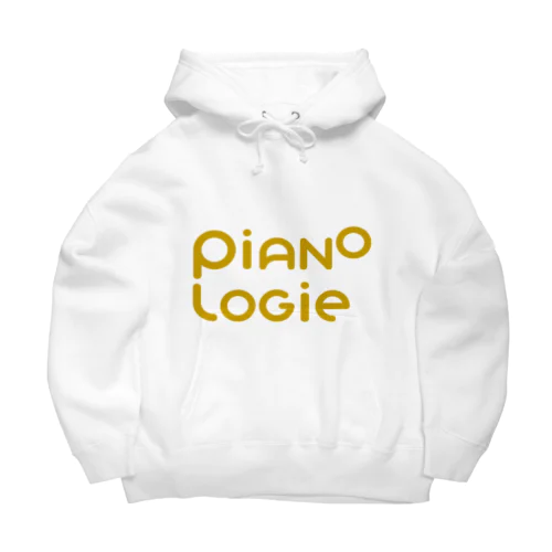 ピアノロジーロゴ ゴールド Big Hoodie