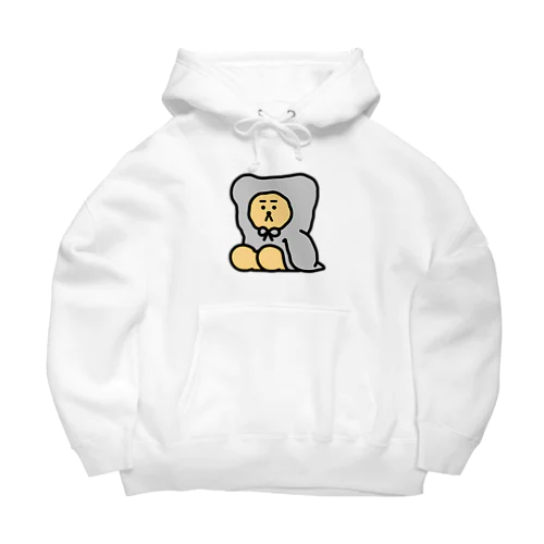 hoodie bear ビッグシルエットパーカー