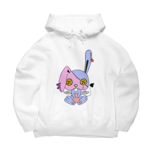 Zombie rabbit  Big Hoodie