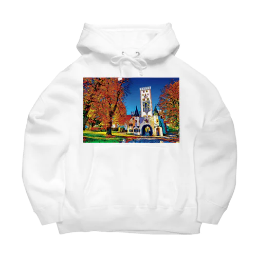 ドイツ ランツベルクのバイエルン門 Big Hoodie