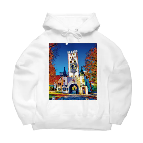 ドイツ ランツベルクのバイエルン門 Big Hoodie