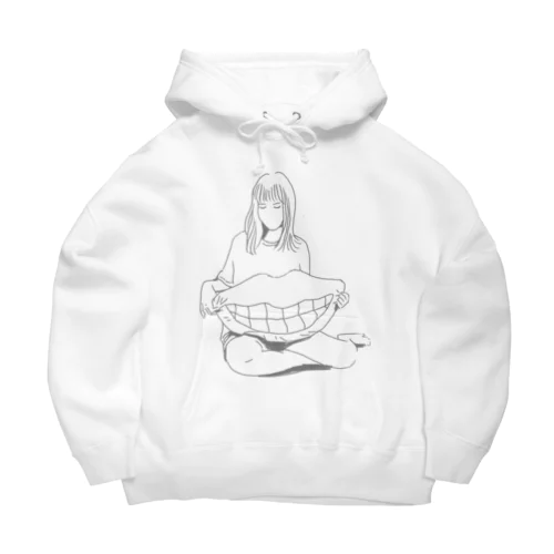 ビッグマウスガール Big Hoodie