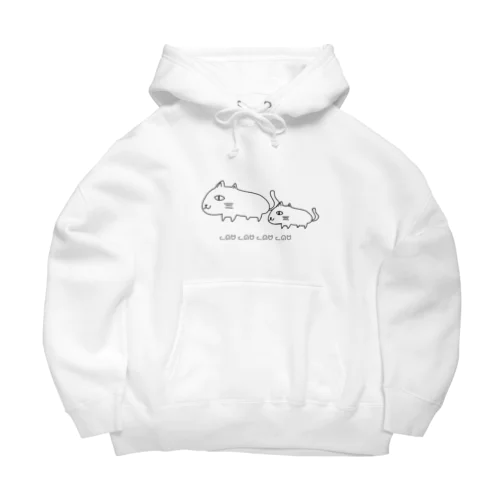 ネコチヤンの親子。 Big Hoodie