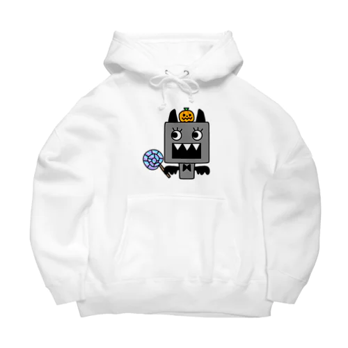 かぼちゃ乗せ ハッピーハロウィンよそ見モンスターベビー Big Hoodie