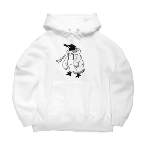 ペンギンパーカー（黒） Big Hoodie