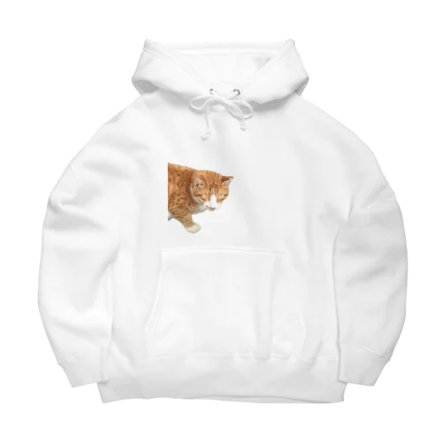 ひょっこり猫 Big Hoodie