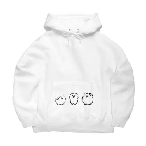 ポケットにポメラニアン Big Hoodie