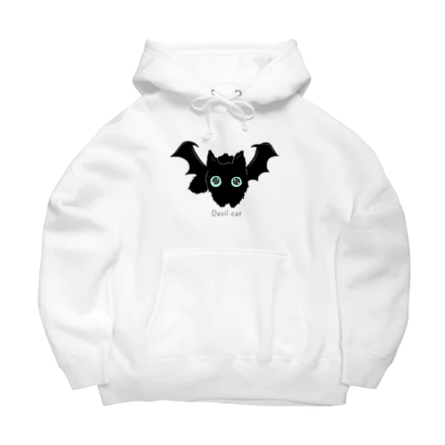 悪魔みたいな猫 Big Hoodie