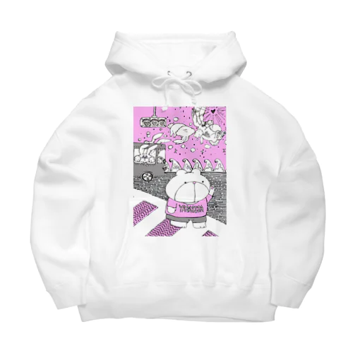 うさ恋★くまさんにズキューーーーーン！ Big Hoodie