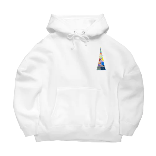 カラフルタワー Big Hoodie