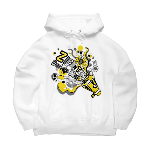 ジブンテキDanceMusic Big Hoodie