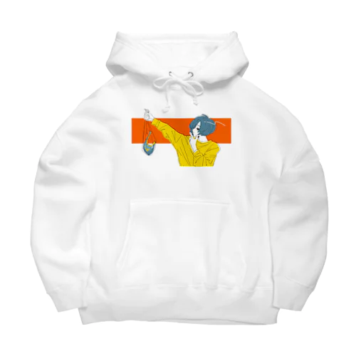 魚屋の柚木くん Big Hoodie