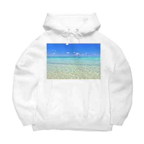 Shining blue Big Hoodie