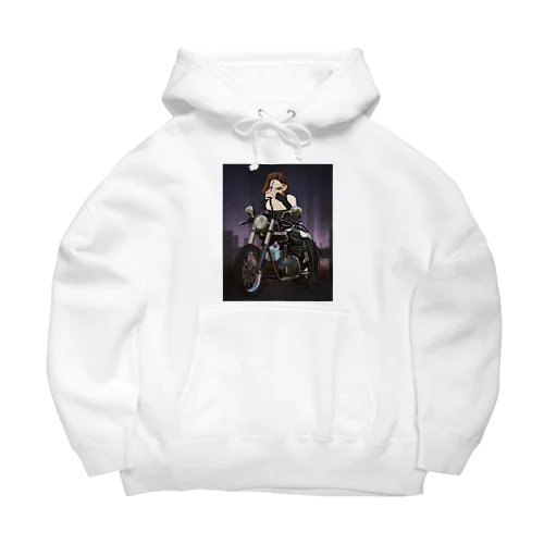 Cool woman Big Hoodie