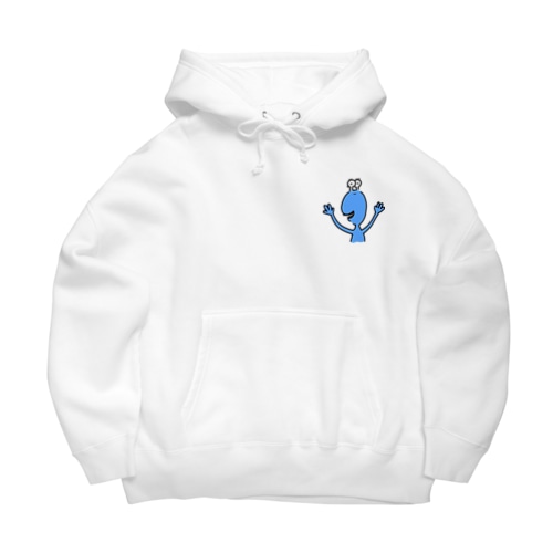 Yurina’s Blue Alien Big Hoodie
