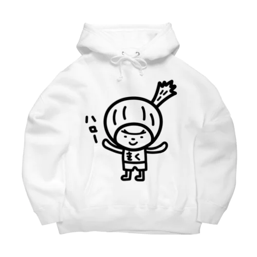 おしゃべりきくのひとりごと　ハローきく Big Hoodie