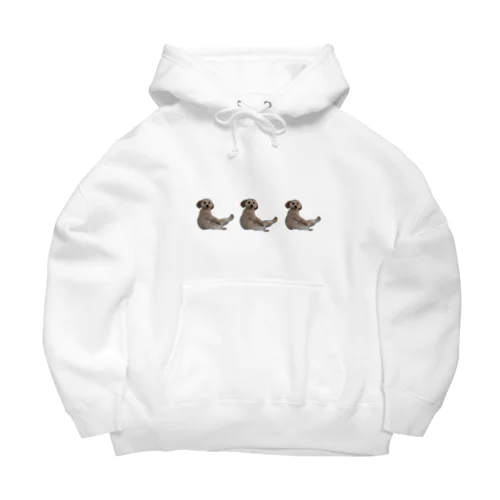 三つ子の90度れおんくん Big Hoodie