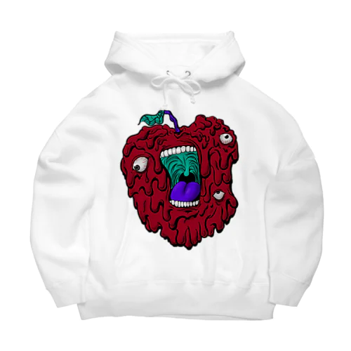 「poisoned apple」前プリント Big Hoodie