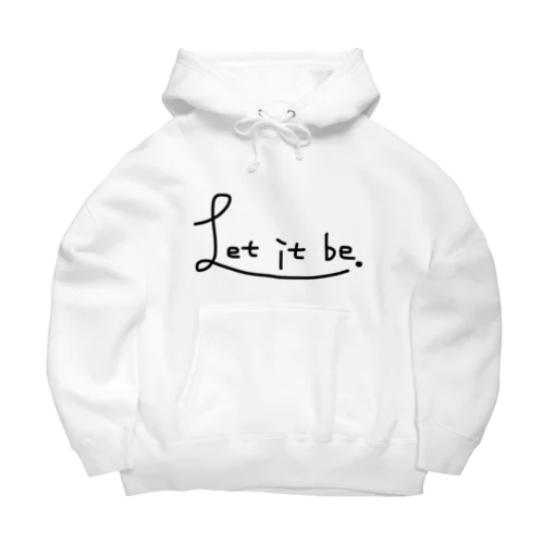 Let it be.グッズ ビッグシルエットパーカー