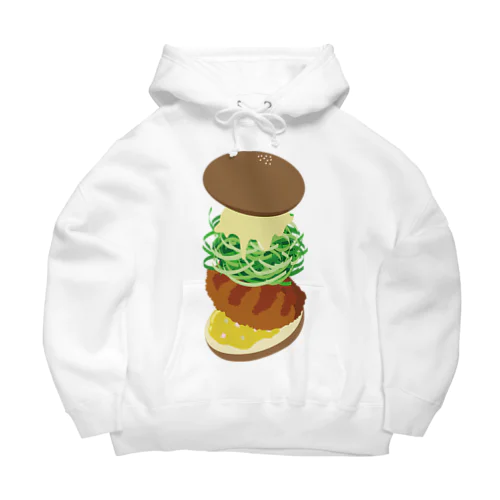 ロースカツバーガー Big Hoodie