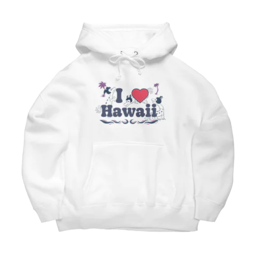 シナカル #I♡Hawaii Big Hoodie