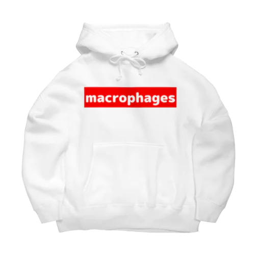 macrophages ビッグシルエットパーカー