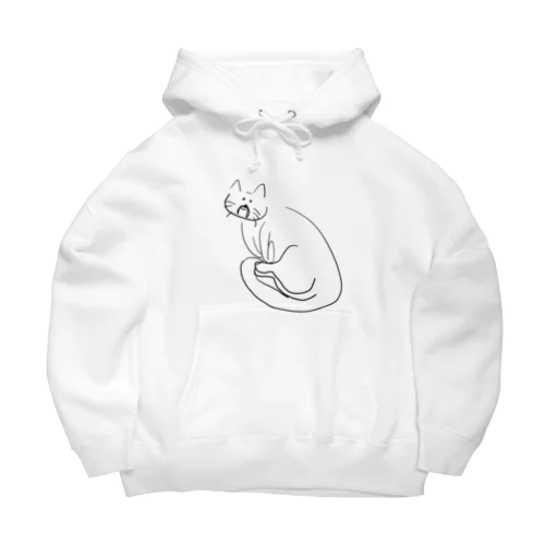 老猫ちゃん Big Hoodie