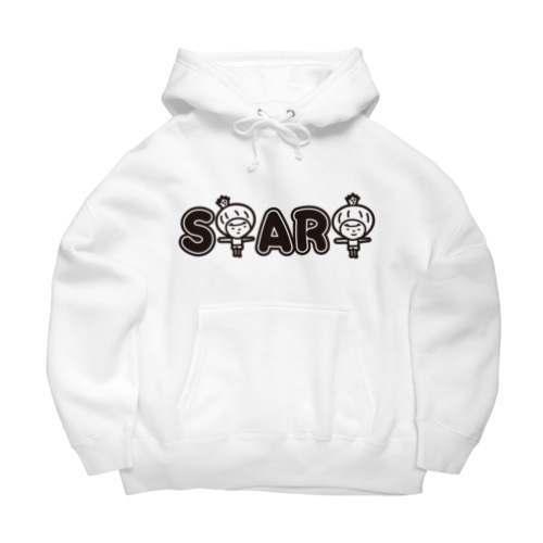 START きく　黒文字バージョン Big Hoodie