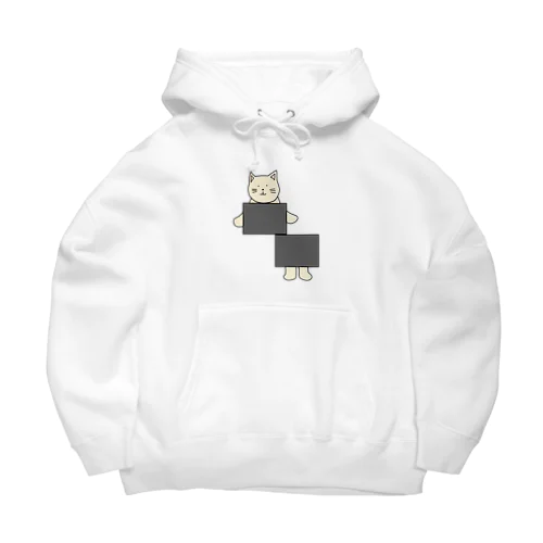 イリュージョンねこ Big Hoodie