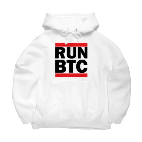 RUN BTC＃１ Big Hoodie