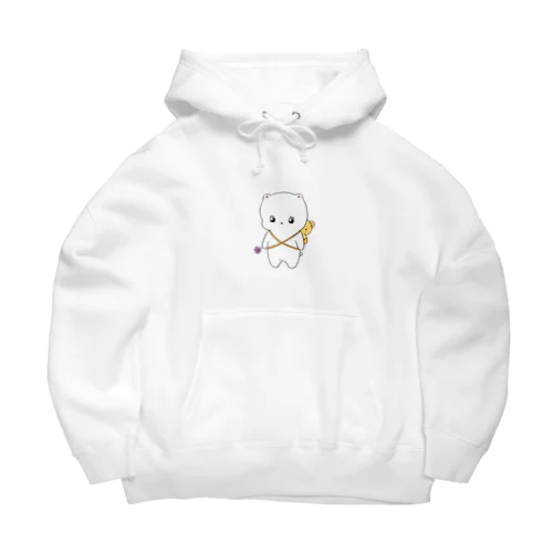 ねこのミイコ Big Hoodie