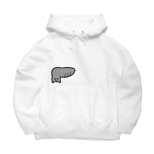 肝臓サバトラ猫 Big Hoodie