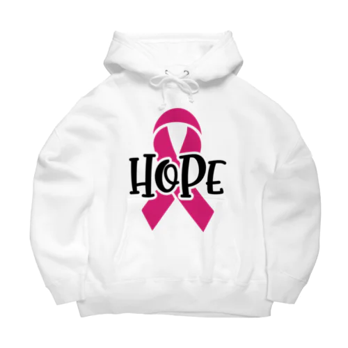Breast Cancer HOPE  乳がんの希望 ビッグシルエットパーカー