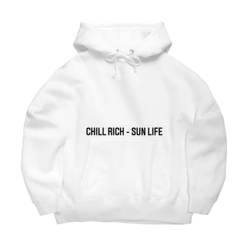 CHILL  R ICH ビッグシルエットパーカー