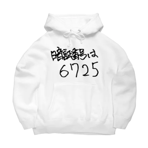 暗証番号 Big Hoodie