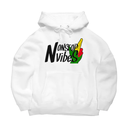 NONSTOP VIBES（Bﾗｽﾀｶﾗｰ） Big Hoodie