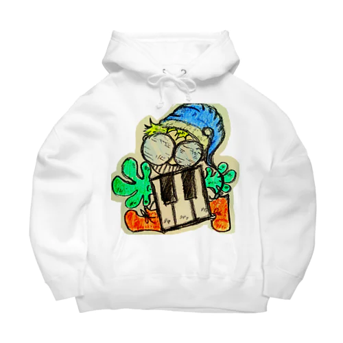Pianoman カラフル Big Hoodie