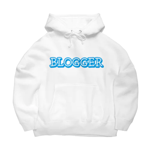 BLOGGER きく ビッグシルエットパーカー