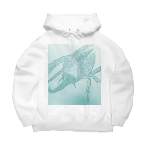 グラントシロカブトな模様　 Big Hoodie