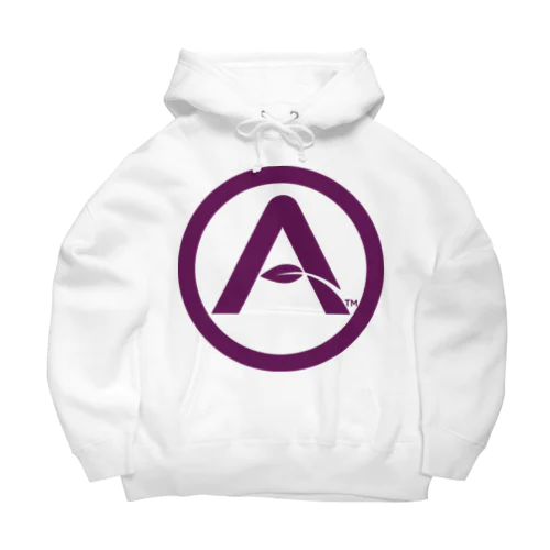 ASILI-LOGO-サークル(マゼンダ)シリーズ Big Hoodie