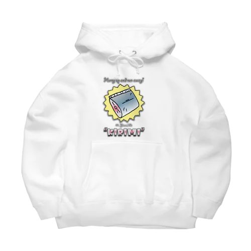 切り身にされちゃうぞー　(背景なし) Big Hoodie