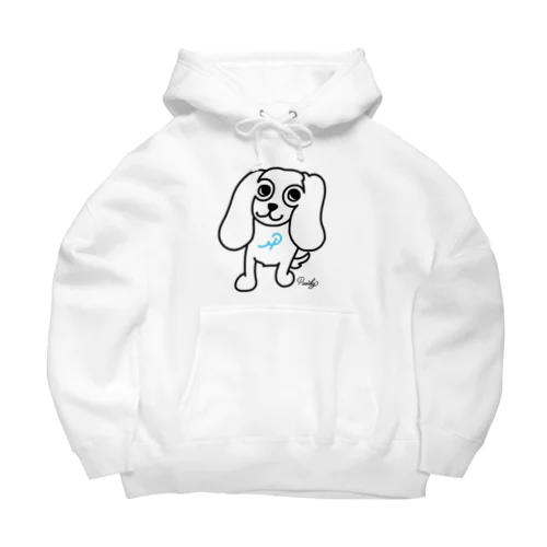 パンキーくん　モノライン　ブルーP Big Hoodie