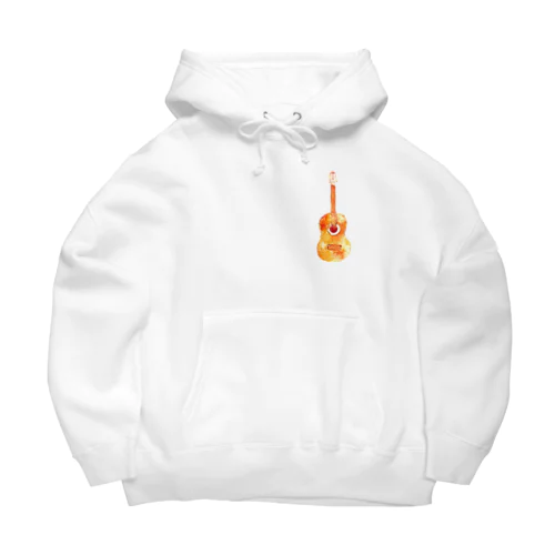 ギター(orange) Big Hoodie