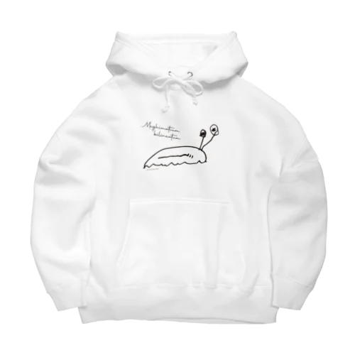 ナメクジくん／モノトーンシリーズ Big Hoodie