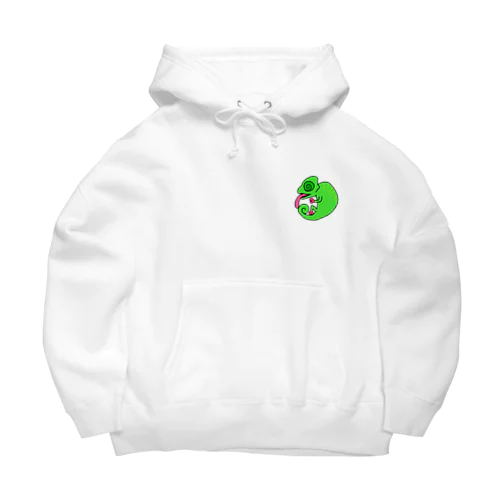 まるかわカメレオン Big Hoodie