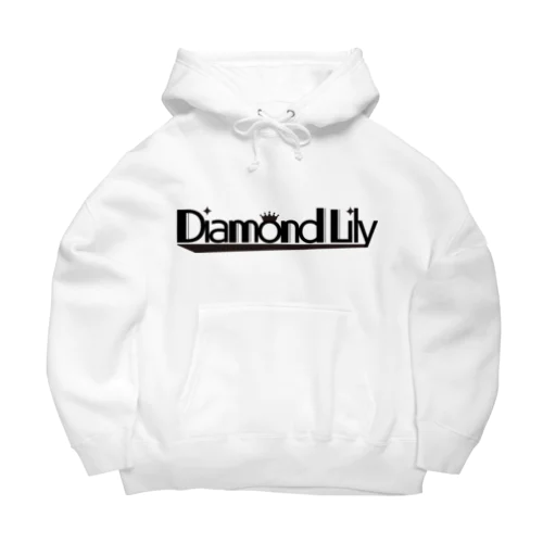 Diamond Lily(黒文字Ver) Big Hoodie