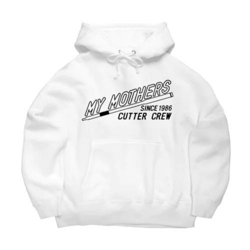 old emblem BLACK LINE Big Hoodie