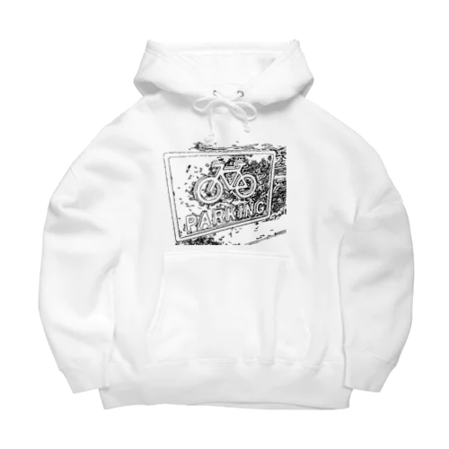 PARKING（モノクロver.） Big Hoodie